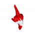 Bionicle Head, Barraki Pridak, Marbled Red Pattern: {бял}