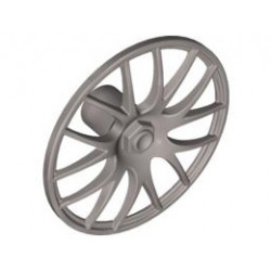 Wheel Cover 7 Spoke V Shape - 36mm D.: {сребрист}