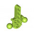 Bionicle Hips / Lower Torso with 2 Ball Joints and 7 Tooth Half Gear: {ярко жълто-зелен}