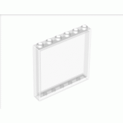 Стенен елемент 1X6X5, прозрачен : {прозрачен}
