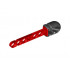 Projectile Arrow, Liftarm Shaft with Hollow Black Rubber End: {ярко червен}