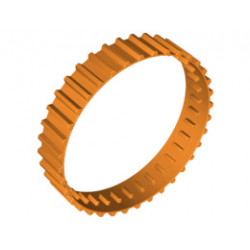 Tread Large, Non-Technic with 36 Treads: {ярко оранжев}