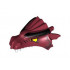 Dragon Head (Fantasy Era) Upper Jaw with Small Black Scales and Yellow Eyes Pattern: {нов тъмно червен}