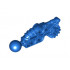 Bionicle Toa Hordika Arm Lower Section with Ball Joint: {ярко син}
