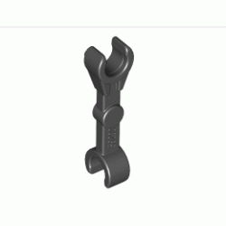 Космическа ръка, раздвижена хоризонтално: {черен}