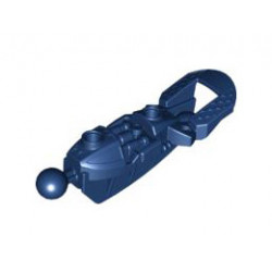 Bionicle Toa Inika Leg Lower Section: {земно син}