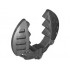 Bionicle Weapon 5 x 5 Shield with Wrench Toothed: {титаниево метален}