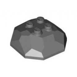 Rock Boulder, Top: {тъмно каменно сив}