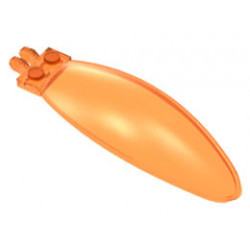 Windscreen 9 x 3 x 1 2/3 Bubble Canopy: {прозрачно ярко оранжев}