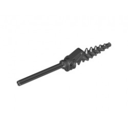 Bionicle Weapon Drill with Pin Hole and Long Axle : {черен}