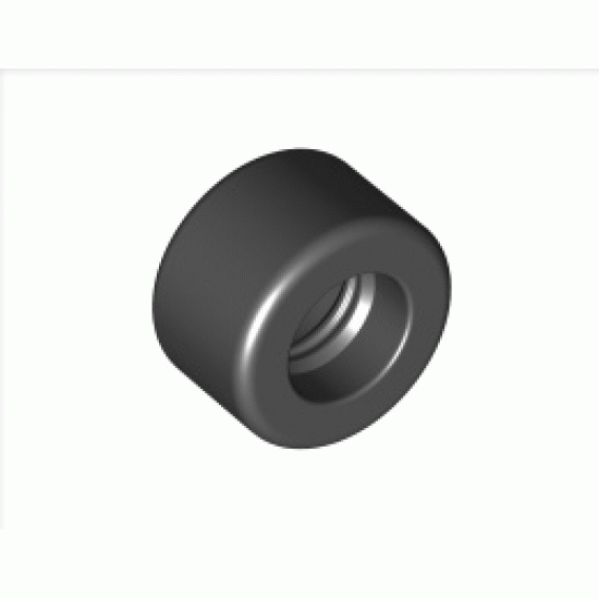 Гума обикновена широка Ø14.6 X 9 м : {черен}