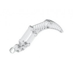 Bionicle Visorak Fang with 2 Pin Holes (Suukorak): {бял}
