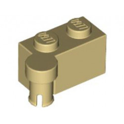 Hinge Brick 1 x 4 Swivel Top : {тухлено жълт}