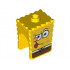 Minifigure, Head Modified SpongeBob SquarePants with Tongue Out Pattern: {ярко жълт}