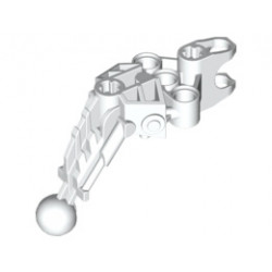 Bionicle Arm / Leg Upper Section (Solek): {бял}