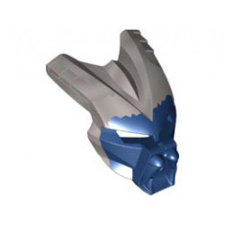 Bionicle Mask Gavla with Pearl Light Gray Top: {земно син}