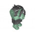 Body Giant, Fantasy Era Troll with Pearl Dark Gray Armor Pattern: {пясъчно зелен}