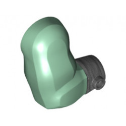 Arm Troll, Right with Pearl Dark Gray Wristband: {пясъчно зелен}