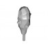 Minifigure, Weapon Club (Troll): {умерено каменно сив}