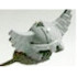 Minifigure, Headgear Helmet with Wings: {умерено каменно сив}