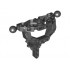 Bionicle Makuta Torso with 2 Ball Joints: {черен}