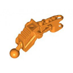 Bionicle Av-Matoran Leg Section with Ball Joint and Ball Socket: {ярко оранжев}
