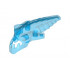 Bionicle Head, Barraki Takadox with Marbled Blue Pattern : {фосфористиращо бял}