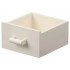 Container, Cupboard 4 x 4 x 4 Drawer, Open Handle : {бял}