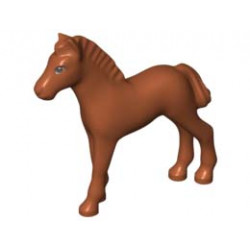 Horse, Foal, Belville: {тъмно оранжев}