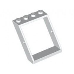 Window 4 x 4 x 3 Roof: {бял}