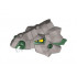 Dragon Head (Fantasy Era) Upper Jaw with Metallic Silver Armor and Yellow Eyes Pattern: {земно зелен}
