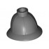 Minifigure, Headgear Pith Helmet: {тъмно каменно сив}