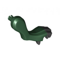 Dragon Arm with Black Claws - Right: {земно зелен}