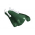 Dragon Head (Fantasy Era / Castle) Lower Jaw with White Teeth Pattern: {земно зелен}
