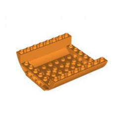 Ниско дъно 8X8X2 Ø4.85: {ярко оранжев}