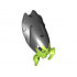 Bionicle Mask Shelek with Black Top: {ярко жълто-зелен}