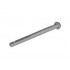 Bar 6L with Round Cap and Partially Flat Shaft: {умерено каменно сив}