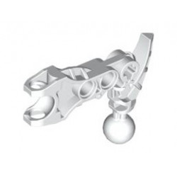 Bionicle Arm Av-Matoran with Ball Joint and Ball Socket: {бял}