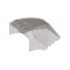 Windscreen 8 x 6 x 4 with Locking Dual 2 Fingers: {прозрачно кафяв}