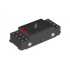 Electric, Train Motor 9V RC Train with Red Stripe Pattern: {черен}