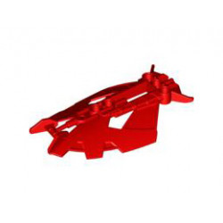 Bionicle Panel / Shield (Axalara T9): {ярко червен}