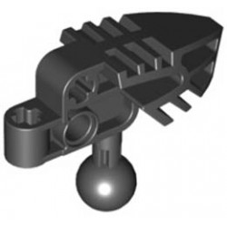 Bionicle Head Connector Block (Vahki) : {черен}