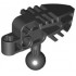 Bionicle Head Connector Block (Vahki) : {черен}
