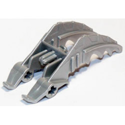 Bionicle Foot Mistika Clawed with Axle: {сребрист}