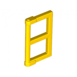 Прозорец 1/2 за рамка 1X4x3 : {ярко жълт}