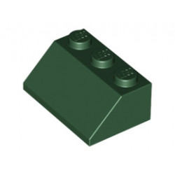 Покривна плочка 2X3/45° : {земно зелен}
