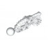 Bionicle Toa Hordika Arm Lower Section with Ball Joint : {бял}