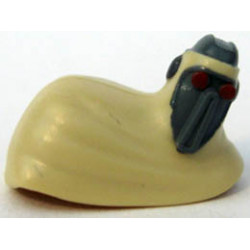 Minifigure, Head Modified SW Magna Guard with Cloak Pattern: {тухлено жълт}
