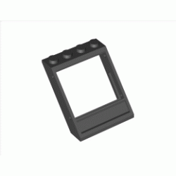 Рамка полегата 3X4x3: {черен}