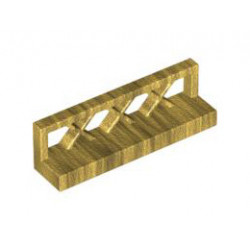 Ограда 1X4X1: {топло златист}